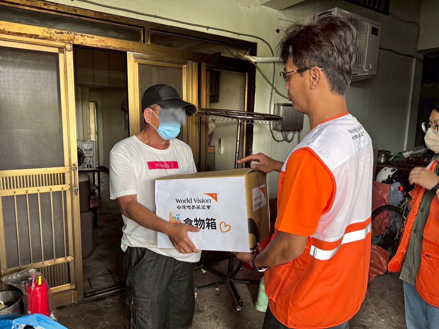 丹娜絲颱風重創台南地區 世界展望會啟動緊急人道救援機制 封面照片