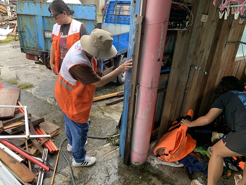 小犬重創蘭嶼 前進災區提供物資、評估後續重建計畫 封面照片